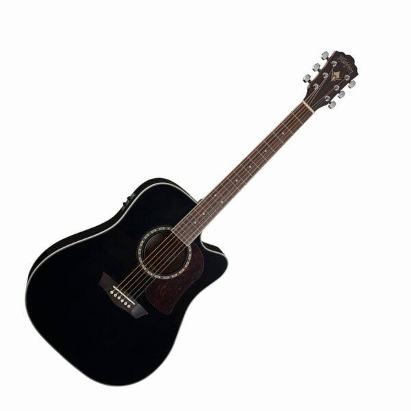 Washburn Heritage D10SCE Black