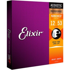 Elixir Light 12-53 NANOWEB za akustičnu