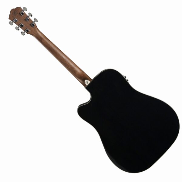 Washburn Heritage D10SCE Black - Image 2