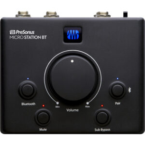 Presonus MicroStation BT monitor kontrola sa Bluetooth